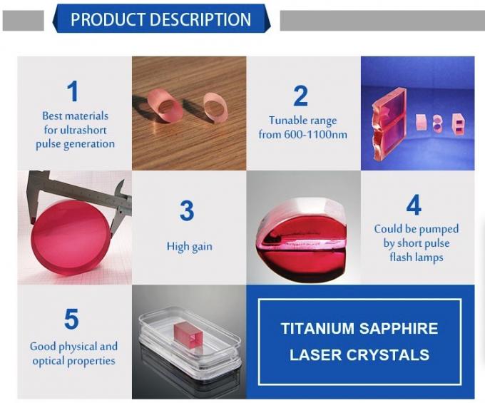 20190311131106_34137 Red Color Titanium Doped Sapphire Doped Sapphire Single Crystal Lens For Laser Device