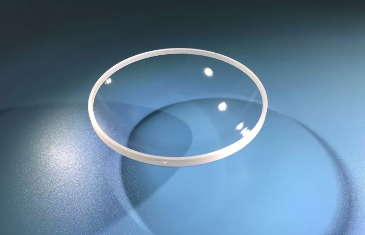 50mm Sapphire Components Customized Size Polished Plano – Convex Lens Hemisphere Optical Dome