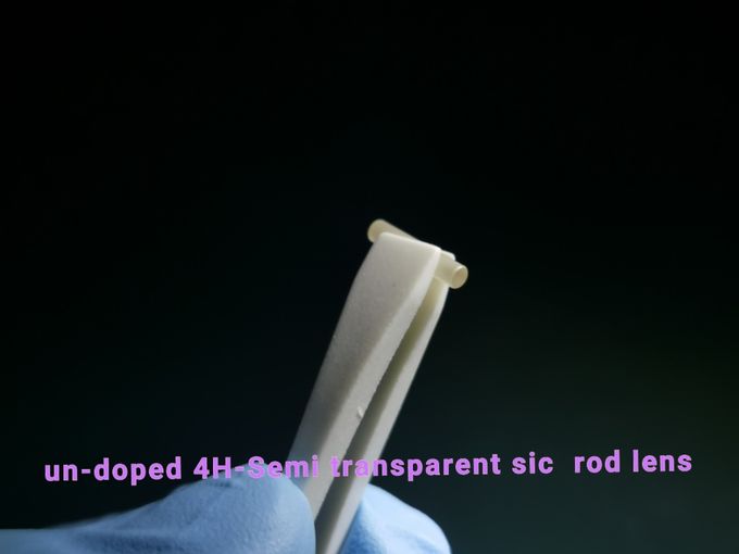 pl33716623-remark Polished Undoped 4h Semi Sic Single Crystal Rod Lens high purity